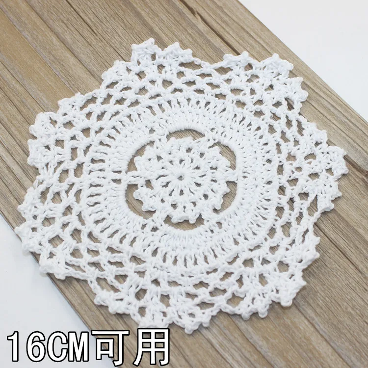 C 160mm Чистый хлопок вязание узор Ловец снов материал DIY Ловец снов ручной работы аксессуары - Цвет: C 160mm