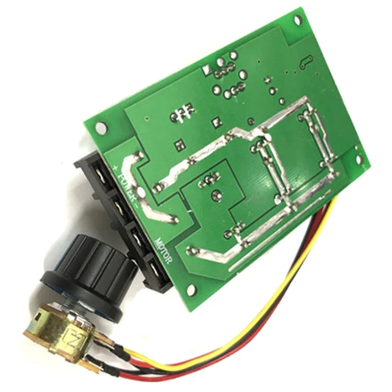 

DC 9-55V 40A 2000W PWM DC Motor Pump Speed Regulator High Power Speed Controller Non Pole Electronic Variable Speed Mode