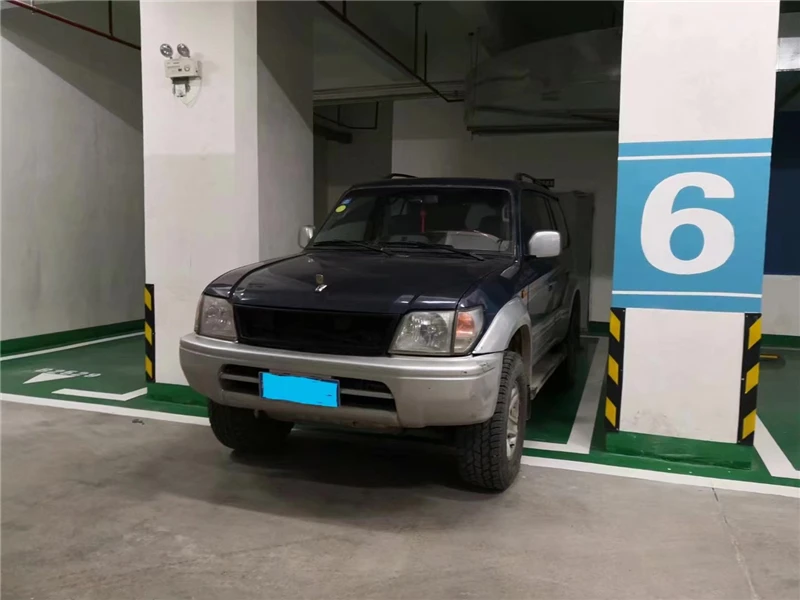 Используется для toyota land cruiser prado Racing Grills 1996-2002 год углеродного волокна LC90 LC95 3400 2700 решетка крышка аксессуары