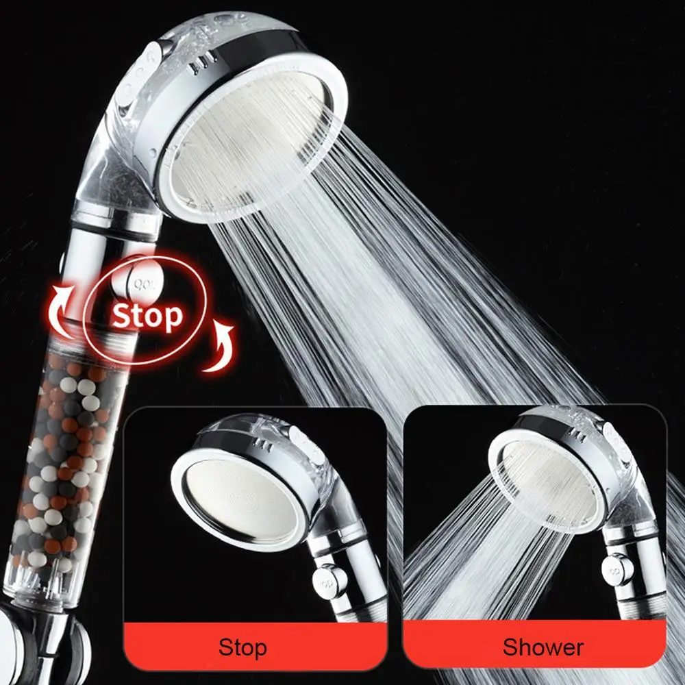 Насадка для душа с отрицательными ионами 3 режима|Душевые насадки| |