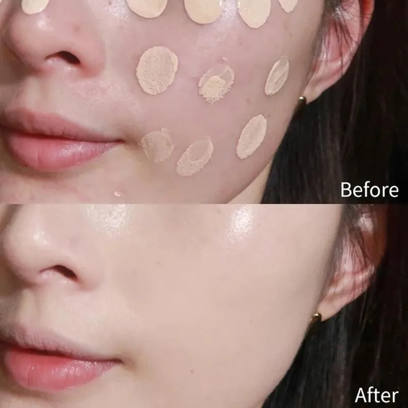 

Face Makeup Foundation Base Long Wear Moisturizer Oil Control Concealer Not Easy To Take Off Makeup Foundation With Glue Stick