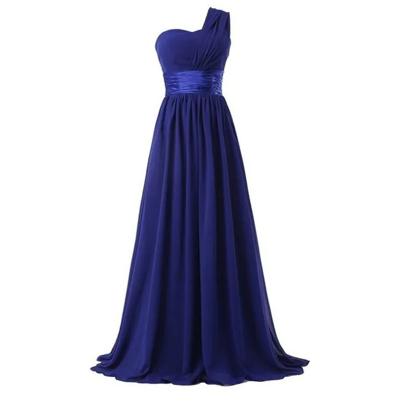 Chiffon Prom Dress Evening Costume Gown Women Maxi Real Image High Quality | Свадьбы и торжества
