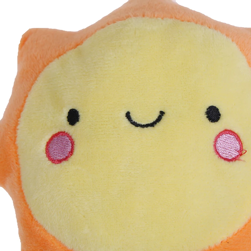 

1PC Cartoon Star Moon Sun White Cloud Plush Pendant Soft Stuffed Toys For Bbay Gift New