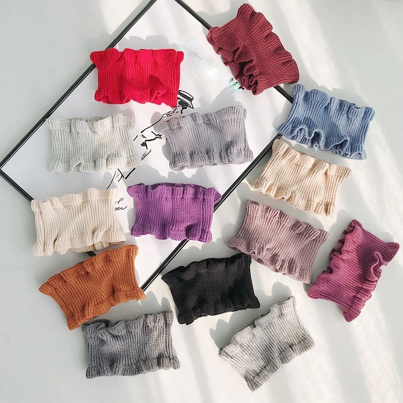 

Ladies Knitted Buttons Fake Collar Pullover Sweater Women Spring, Autumn and Winter Sweater Decoration Wild Fake Collar Shirt
