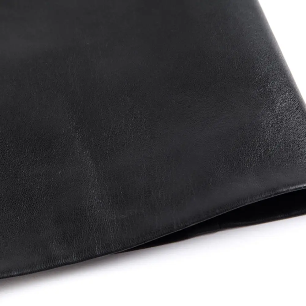 

KUYOMENS Men's Trench Coat Faux Leather Long Jacket Casual Overcoat US SIZE XS-XL