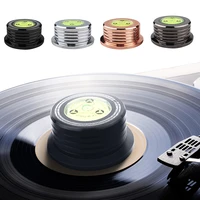 universal 60hz50hz lp vinyl record player disc turntable stabilizer level aluminum alloy 7mm music weight clamp drop shipping