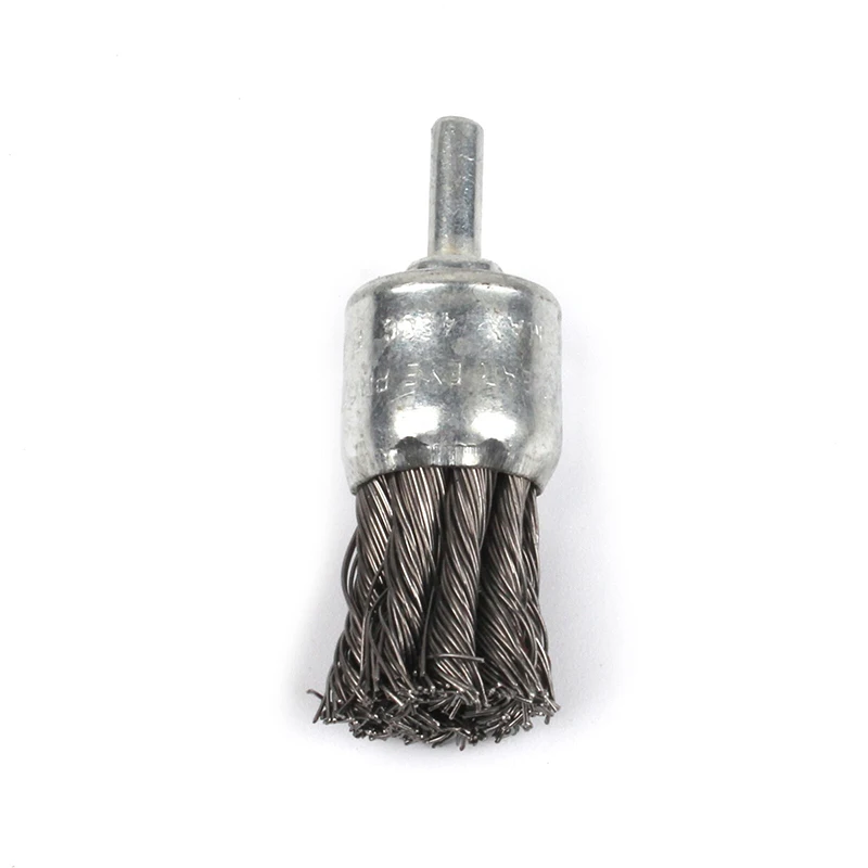 

Wire Knot End Brush Rust Removal Tool Steel W/ Shank For Die Grinder Drill Sale
