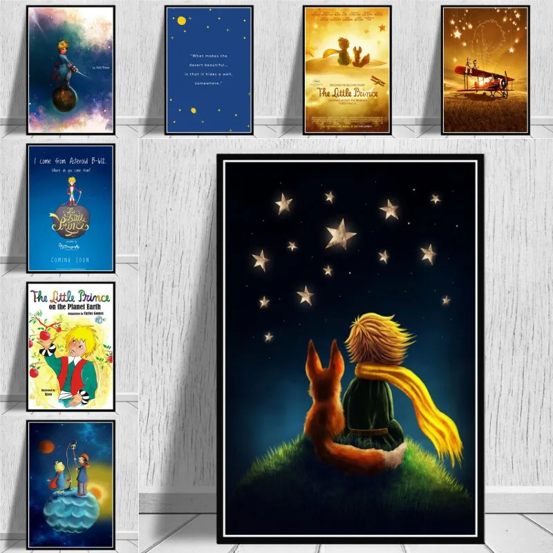 

Brand New 5D Little Prince Movie Cute Picture Diamond Painting Cross Stitch Art Full Drill Embroidery Living Room Decoration