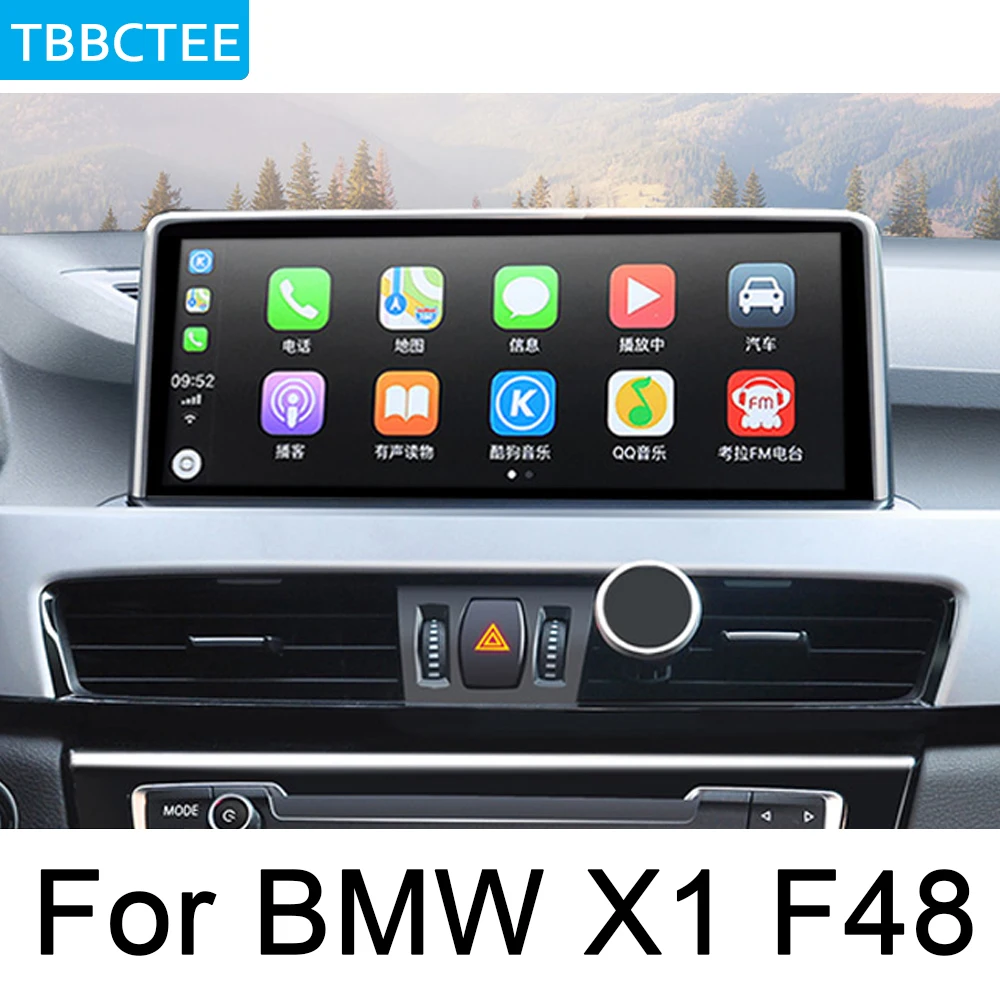 Автомобильная система Android HD 1080P IPS LCD для BMW X1 F48 2016 2017 NBT экран автомагнитола GPS
