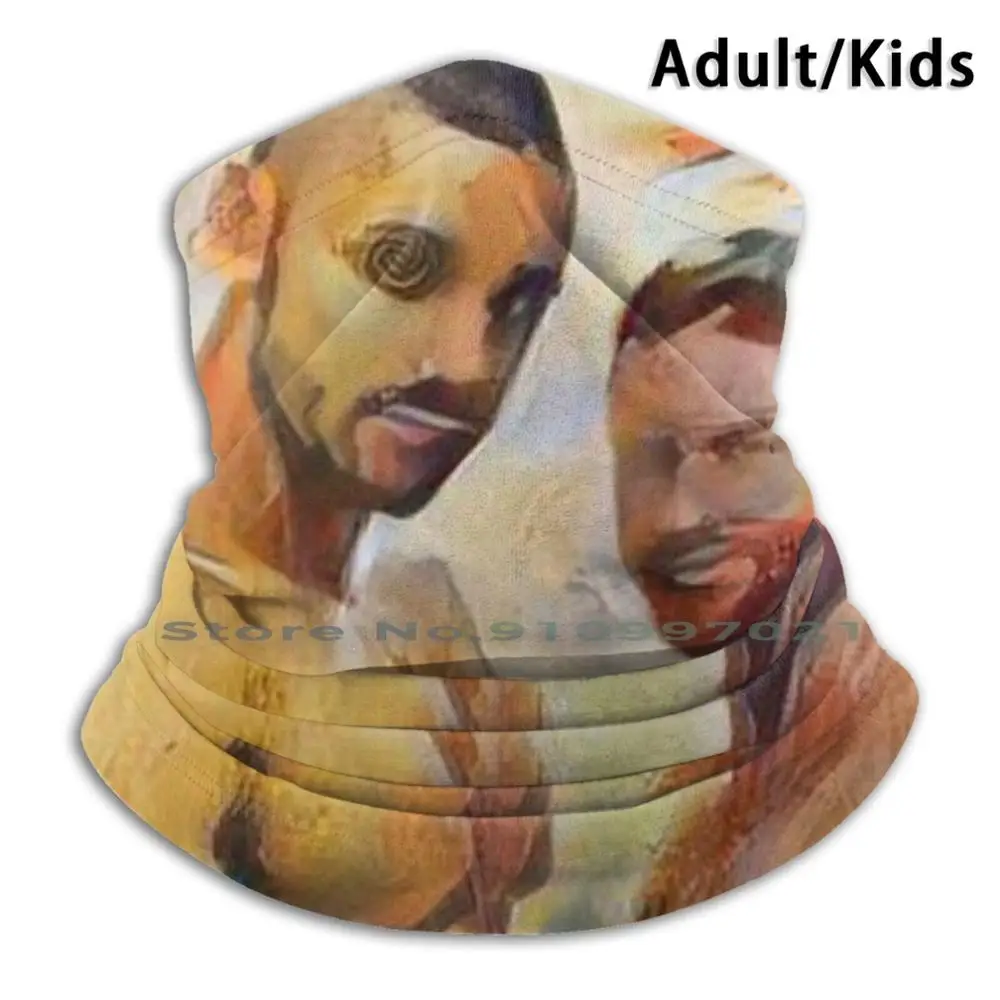 Вы идете брат? Шарф маска обогреватель для шеи и лица платок бандана мужские