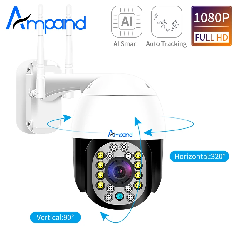 Купольная камера видеонаблюдения ptz водонепроницаемая наружная безопасности 2
