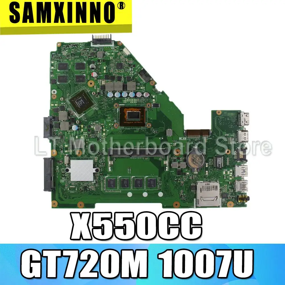 Для Asus X550CC R510C R510CC X550V 1007u процессор для ASUS X550CC материнская плата неинтегрированная GT720M DDR3 Протестирована ок Гарантия 90 дней