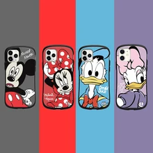 Disney iPhone 11 12 pro case cover Donald Duck Daisy Mikey Minnie Mouse 3D Printing Anime Cartoon Phone Case for iPhone