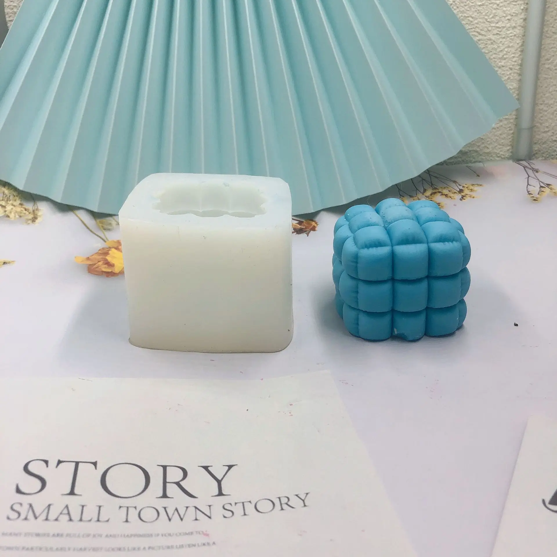 Силиконовая форма для свечей в форме пузырьков | Дом и сад