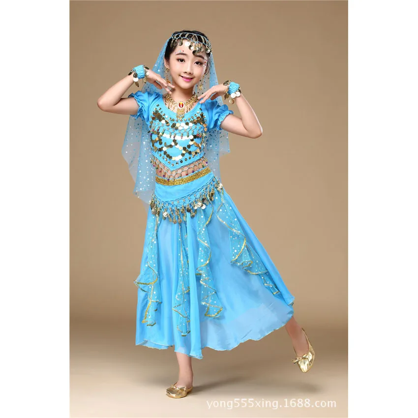 Костюм для танца живота в Восточном и индийском стиле 5 цветов | Тематическая