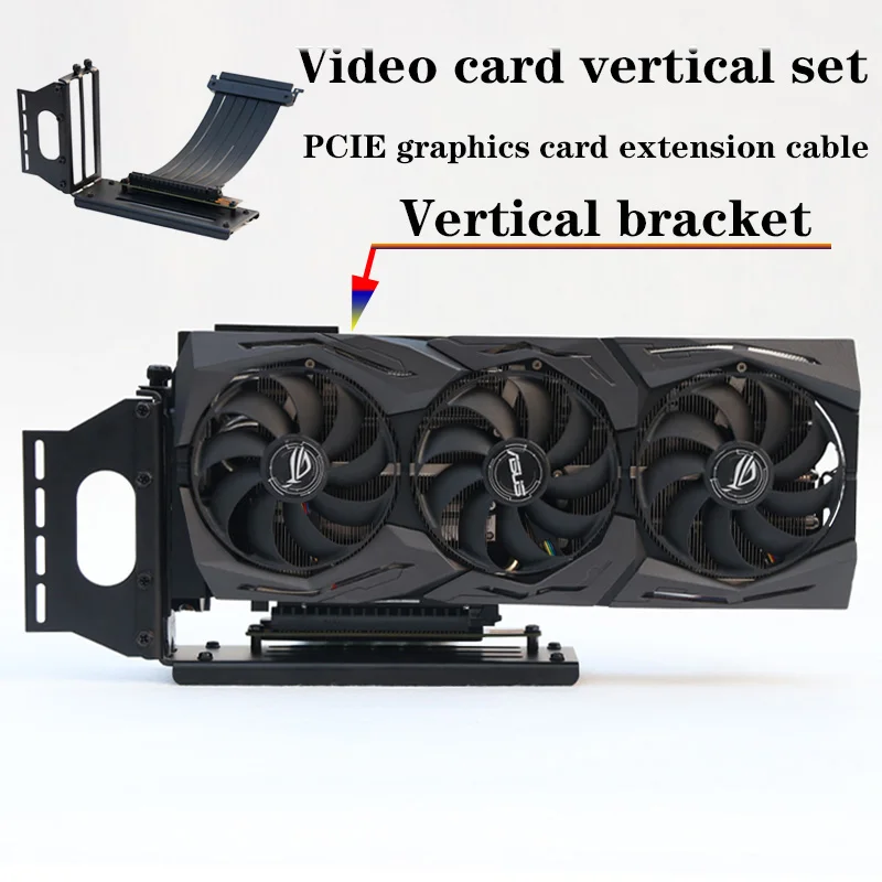 PCI E 3 0 16X Графический кабель вертикальная подставка/База ATX чехол гибкий разъем