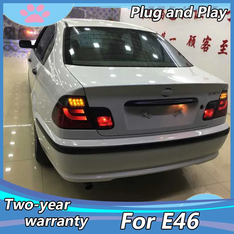 

Car Taillights for BMW E46 rear Lights 2001-2004 led TailLight for E46 Rear Lamp DRL+Brake+Park+Signal lights