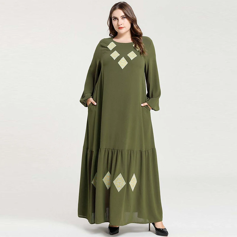 Мусульманская мода Средний Восток большой размер женская мусульманская