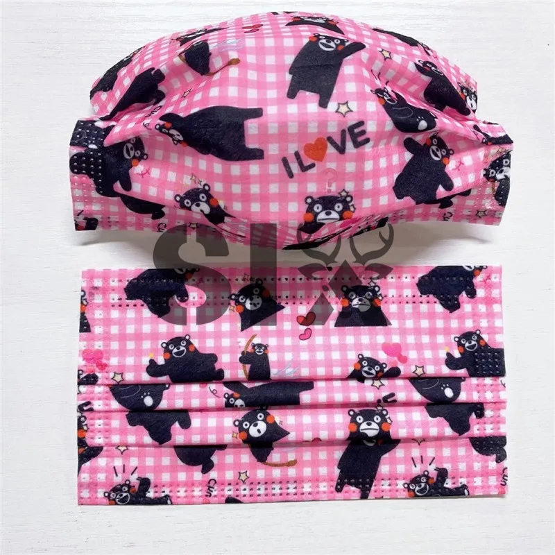 

Disposable Masque Visage Face Mouth Adult Masks mondkapjes Nonwoven Dustproof Facial Masks Breathable Mascherina Mouth Caps