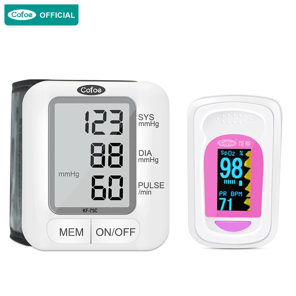 Cofoe цифровой монитор артериального давления на запястье Автоматический