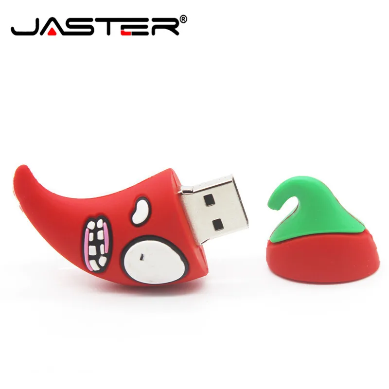 Флеш накопитель JASTER в виде клубники моркови ягод 8 ГБ 16 32 ГБ|USB флэш-накопители| |