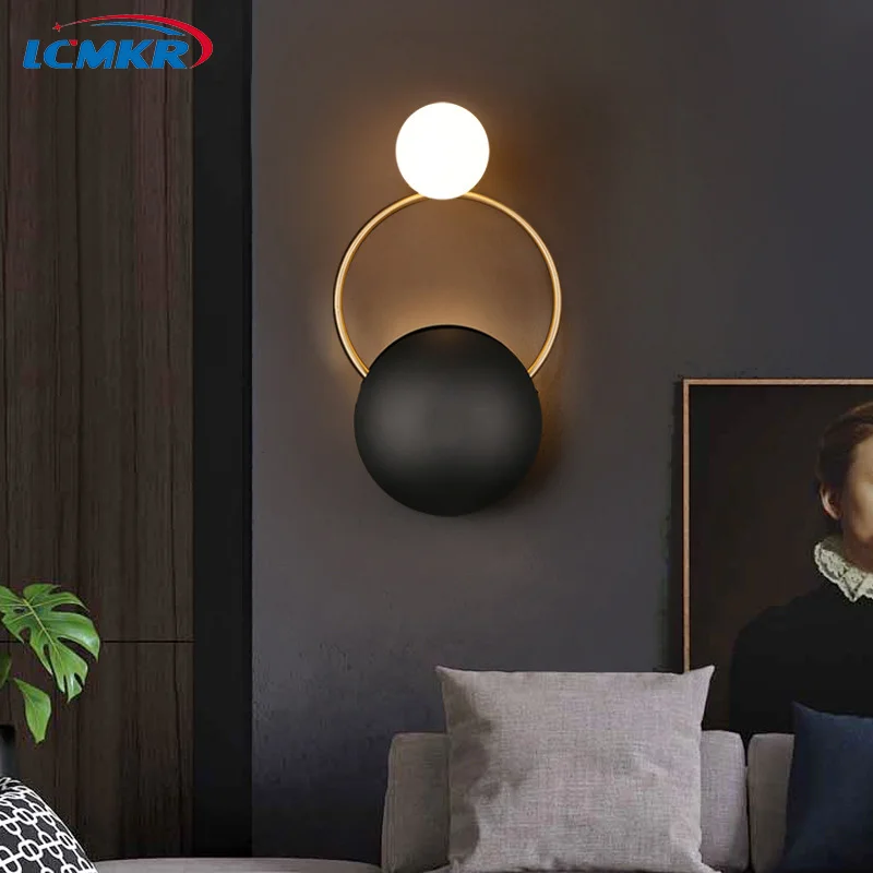 

Postmodern Crystal Wall Lamp Luxury Minimalist Decor Light For Living Room Bedroom Bedside Wall Mirror Light Bathroom Fixtures