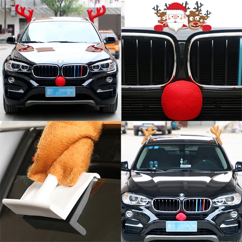 Креативное милое украшение для автомобиля Рождественская елка конфеты тростник