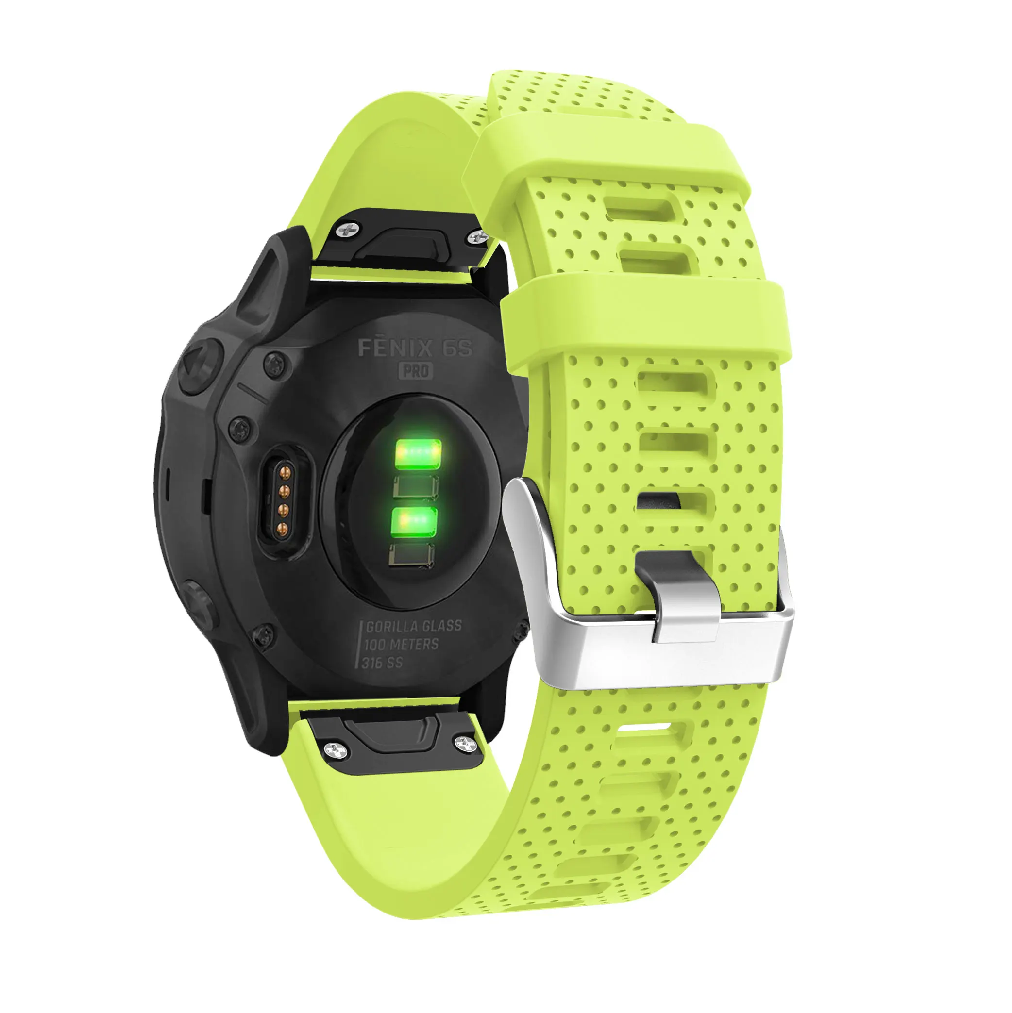 20 22 26 мм для Garmin Fenix 6S 6 6X Pro 5S 5 5X Plus удобный силиконовый ремешок смарт-аксессуары быстросъемный ремешок для часов