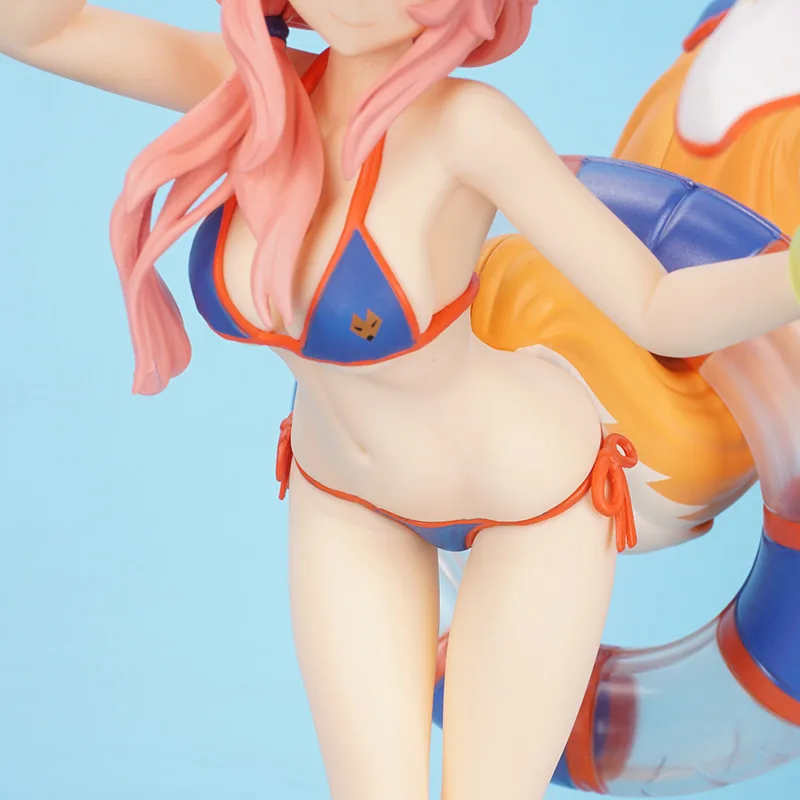 

Anime Game Fate Grand Order Lancer Tamamo No Mae Swimming Suit Ver Sexy Girls Figure Model Toys