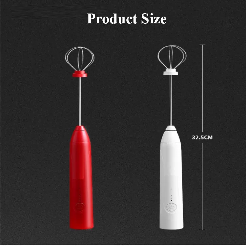 

Household Hand Operated Electric Mixer Coffee Mixer Bubble Beater Cream Beater Mini Milk Bubble Machine Egg Tools