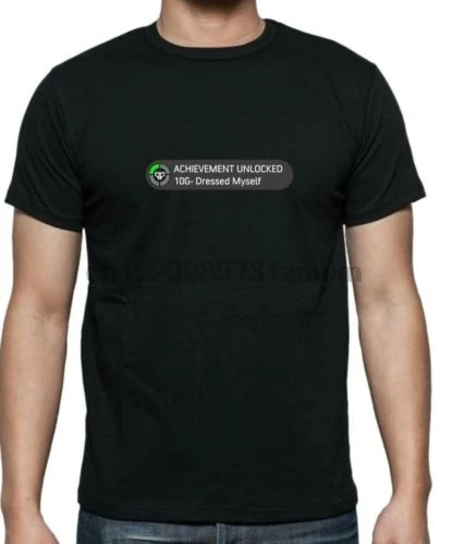 S X-Box Gamer achieet разблокирован. .. Dressed Make t-shirt S-3XL pride унисекс новые модные мужские и