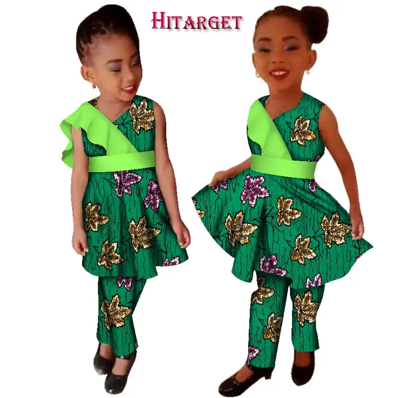 Новые африканские платья и брюки для девочек|african bazin|african clothingdashiki african |