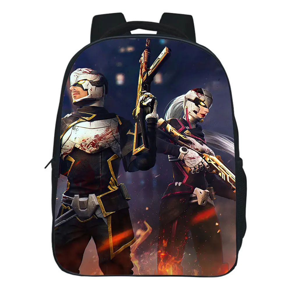 Fashion Free Fire Backpacks Shooting Game Kawaii Back Pack Free Fire School Bag Boy Girl Bag Zipper Bookbag Children Knapsack
