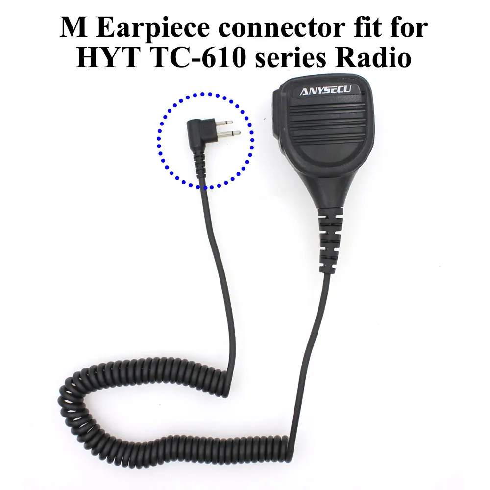 Портативный сверхмощный микрофон PMMN4029A для портативной рации HYT TC 610 GP68 CP150 GP88