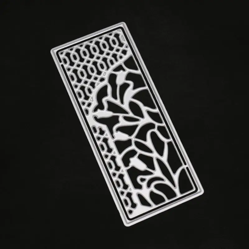 Цветочный фон металлические режущие штампы Трафаретный Скрапбукинг DIY штамп для