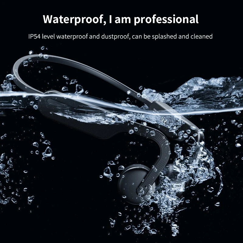 

X14 Bone Conduction Headphones Bluetooth Wireless Earphone Stereo Music Sport Waterproof Ear Hook Headset Earbud With Mic