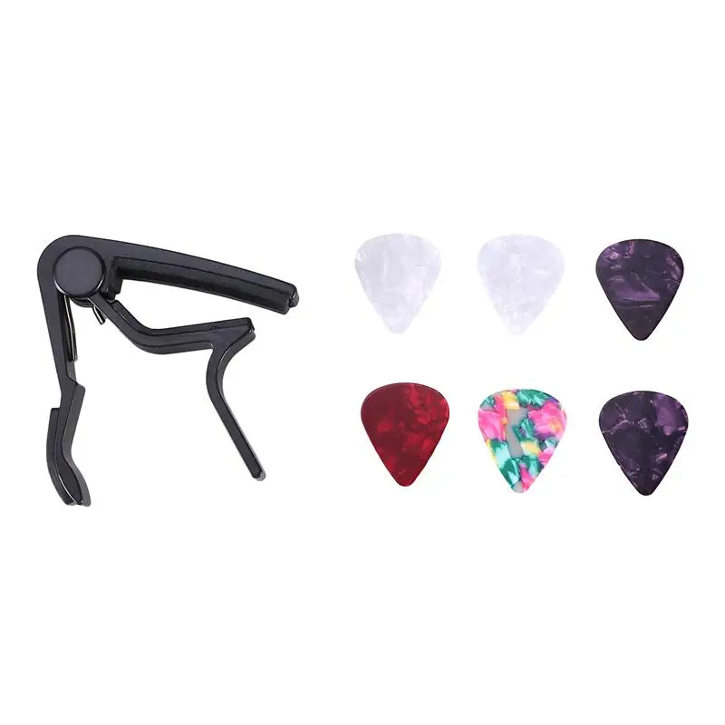 Гитарный каподастр 1 комплект гитарный из алюминиевого сплава | Спорт и