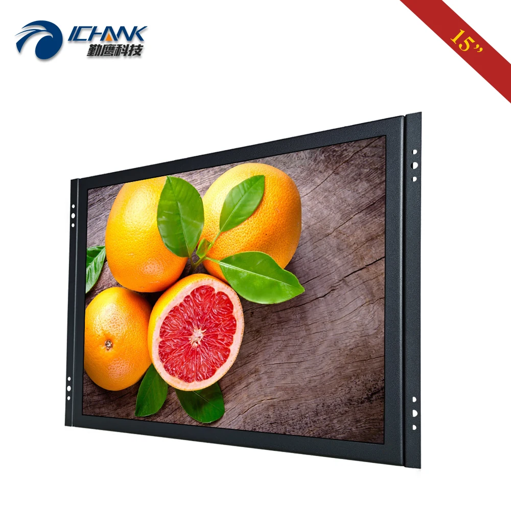 ZK150TN 59/15 &quot1024x768 HDMI VGA металлический корпус встроенный в открытую раму включение