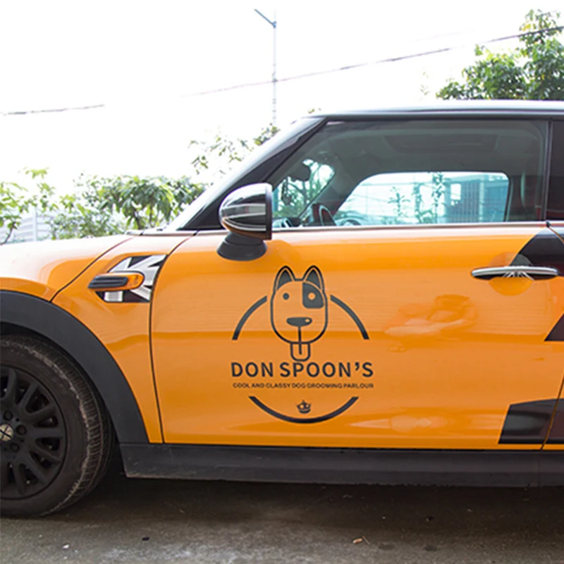 Рисунок из мультфильма Тачки животных декоративный стикер для BMW MINI Cooper F54 F55 F56 F60