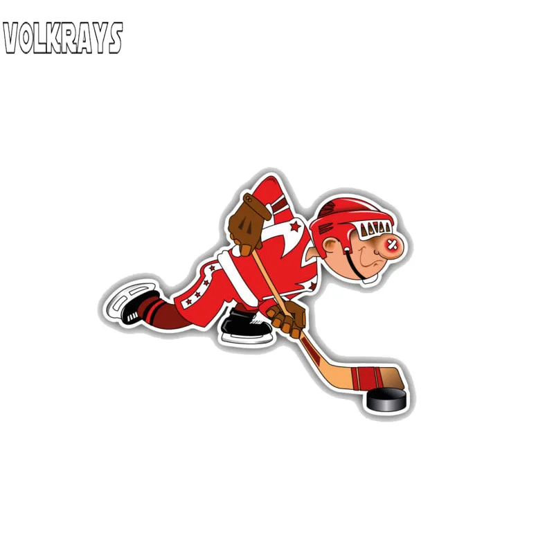 

Volkrays, мультяшный автомобиль, наклейка, милый мальчик, аксессуары для хоккея, светоотражающая ПВХ наклейка для мотоцикла, гольфа 4 Mini Cooper,9 см *...