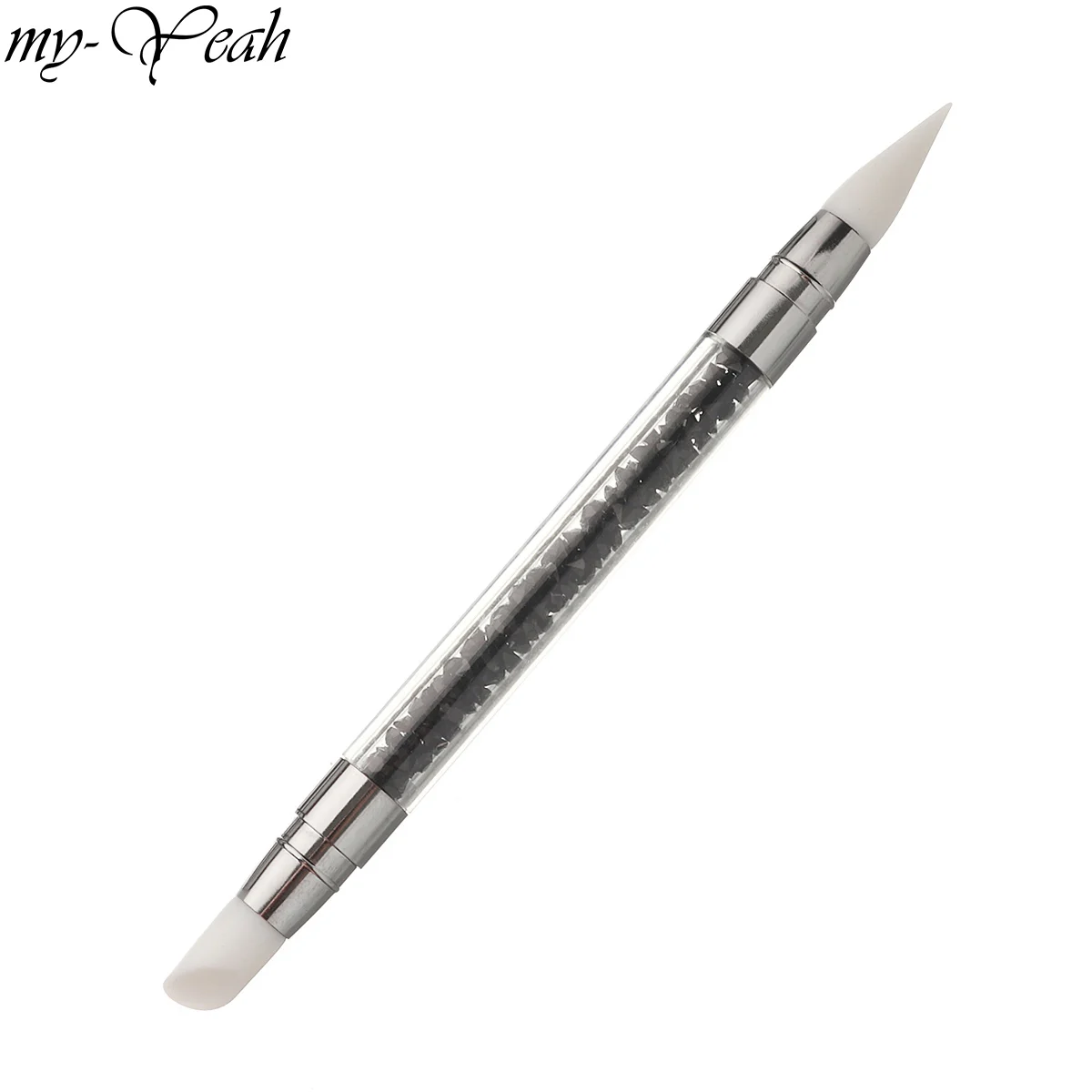 My-Yeah 3 вида стилей двойной конец дизайн ногтей Силиконовый УФ гель DIY резная