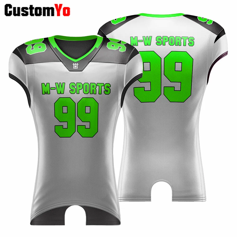 Мужская футбольная форма с цифровой печатью дышащие майки для американского