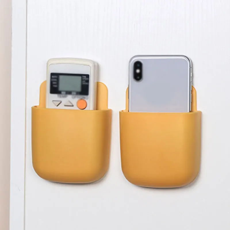 wall mounted storage box remote control storage organizer case for air conditioner tv mobile phone plug holder stand rack hot free global shipping