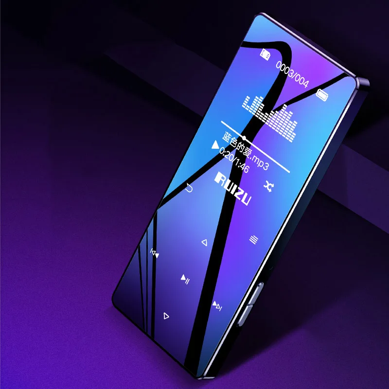 Ruizu MP3 плеер аудио электронная книга рекордер радио без потерь Музыкальный Видео