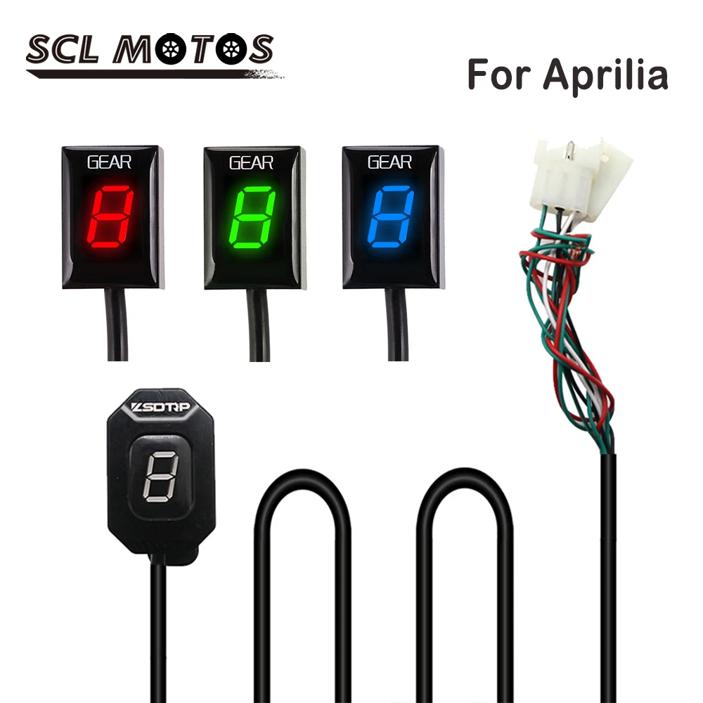 SCL MOTOS мотоцикл 1 6 Скорость передачи дисплей светодиодный индикатор цифровой ECU