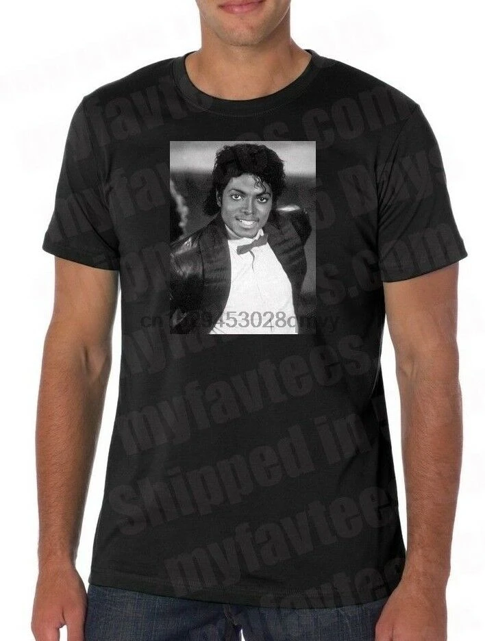 Новый триллер Майкла Джексона Билли Джинса с надписью Off The Wall|Мужские футболки| |