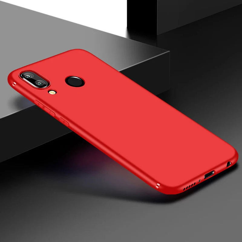 Матовый тонкий чехол для Huawei P30 P20 Pro P10 P9 Plus P8 Lite 2017 Honor 8 9 Mate 10 20 Мягкая силиконовая