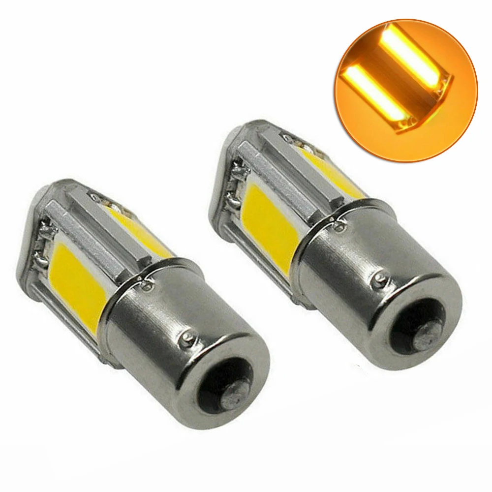 

G18 Turn Signal Rear light 42 COB 360 Degrees Super Bright White 2x Car