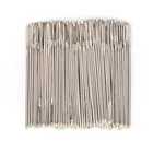 100 шт.лот, Размер 24, иглы для вышивки крестиком из ткани с золотым хвостом для вышивания, набор для шитья на холсте, оптовая продажа