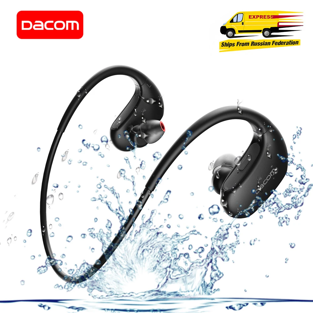 Беспроводные спортивные наушники DACOM L05 с глубокими басами Bluetooth со встроенным